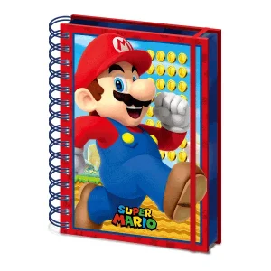 libreta mario bros 3d