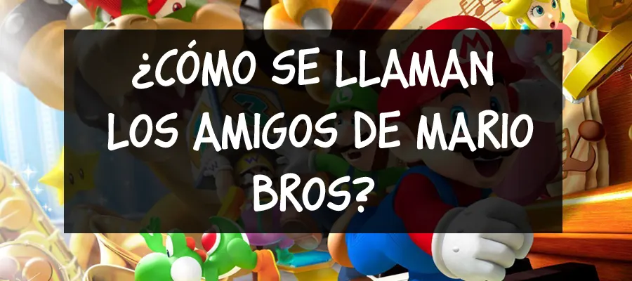 portada amigos de super mario bros