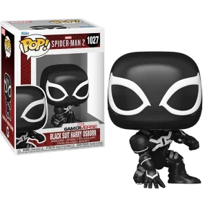funko pop spiderman harry osborn traje negro 1027